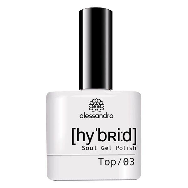 alessandro hybrid - soul gel polish top coat 8 ml