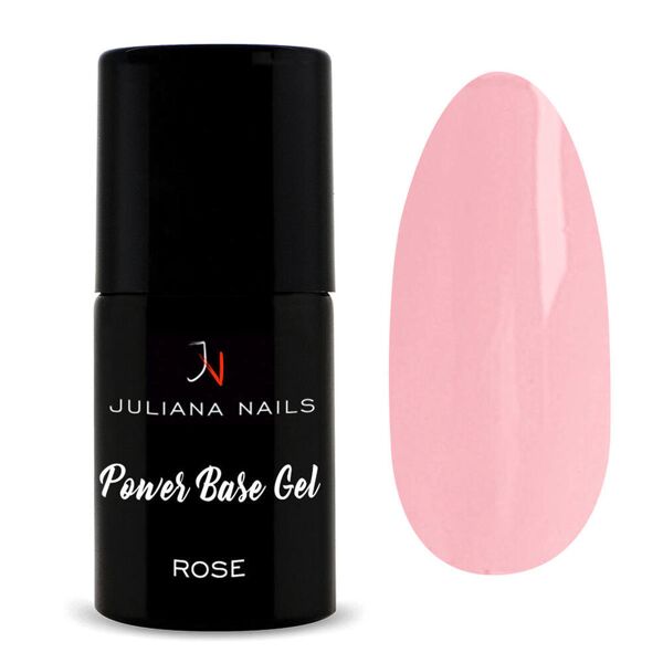 juliana nails power base gel rose 6 ml rosa
