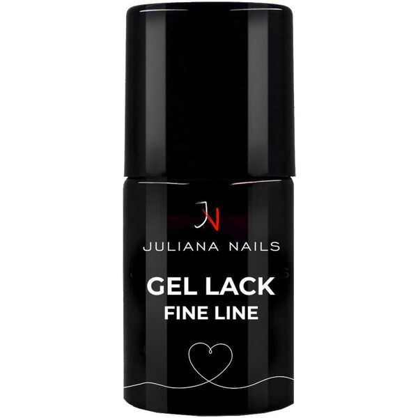 juliana nails gel lack fine line black 6 ml