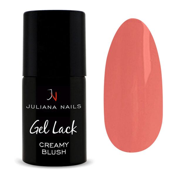 juliana nails gel lack nude creamy blush 6 ml blush cremoso