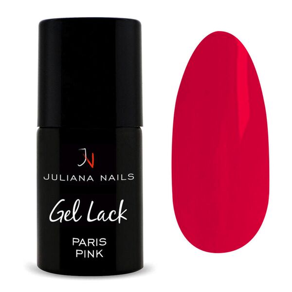 juliana nails gel lack paris pink, flasche 6 ml rosa di parigi