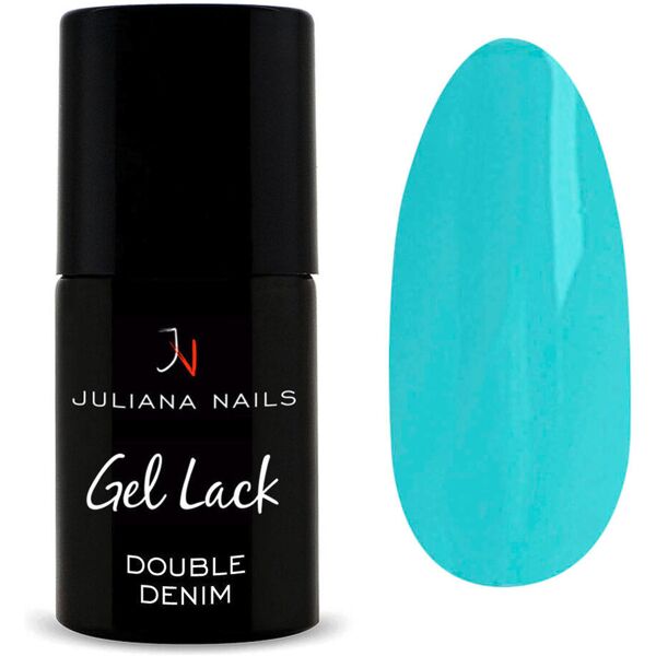 juliana nails gel lack double denim, flasche 6 ml doppio denim