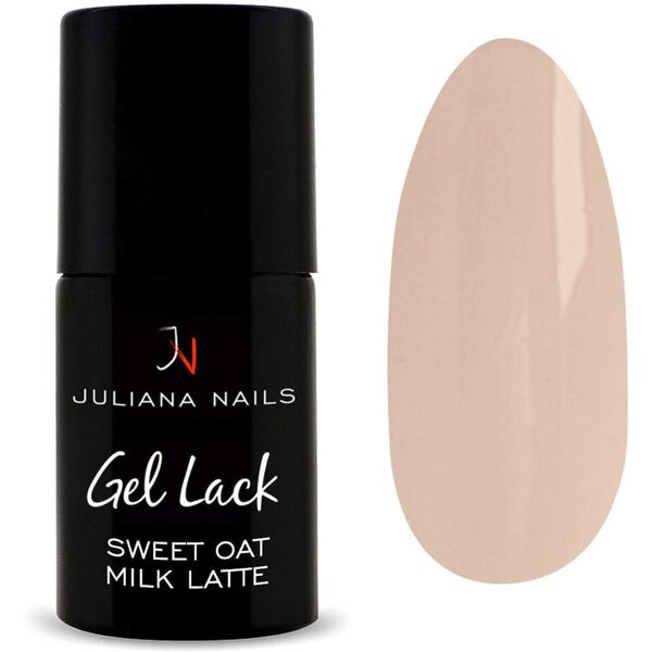 juliana nails gel lack nude sweet oat milk latte 6 ml latte d'avena dolce