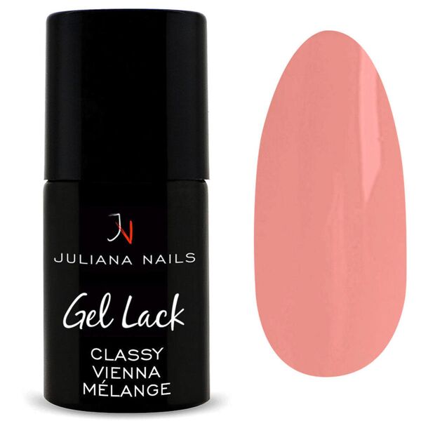 juliana nails gel lack nude classy vienna mélange 6 ml mélange viennese di classe