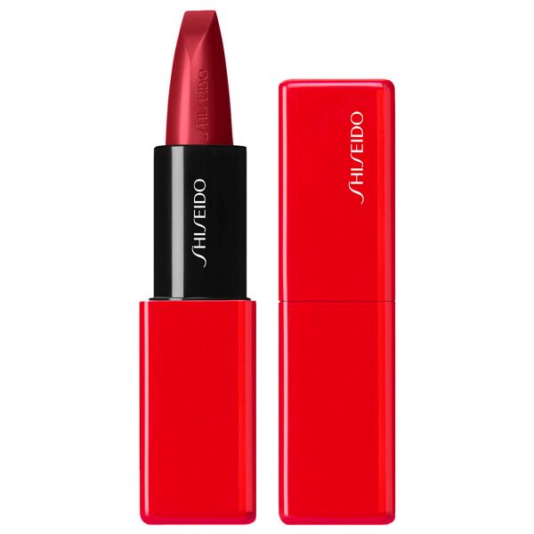 shiseido technosatin gel lipstick 411 scarlet cluster 4 g grappolo scarlatto
