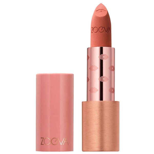 zoeva velvet love matte hyaluronic lipstick gailey, nude-pink 3,9 g rosa nudo