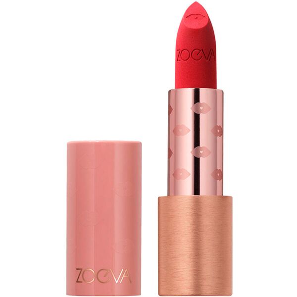 zoeva velvet love matte hyaluronic lipstick kerstin, rubinrot 3,9 g rosso rubino