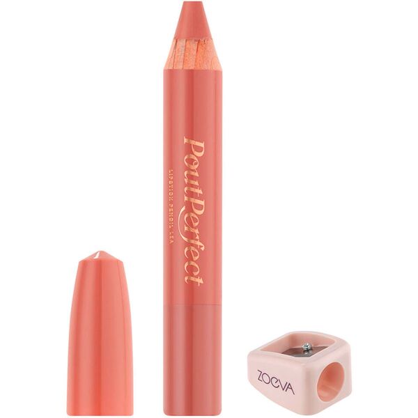 zoeva pout perfect lipstick pencil lea warmes pink-nude 3,94 g rosa caldo-nudo