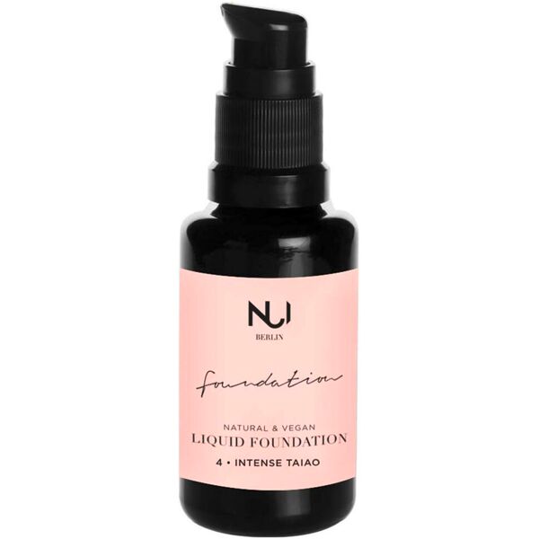 nui cosmetics natural liquid foundation 4 intense taiao 30 ml