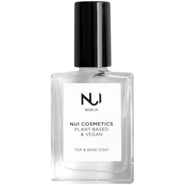 nui cosmetics natural top & base coat 14 ml