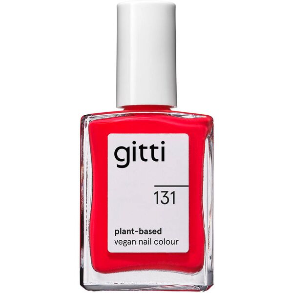 gitti no. 131 nail polish bright red 15 ml