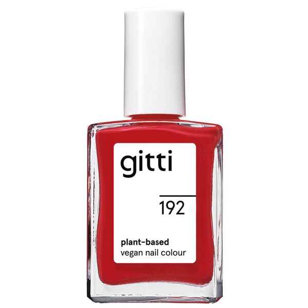 gitti no. 192 nail polish hibiscus red 15 ml