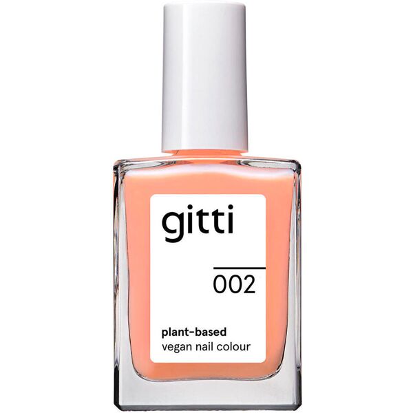 gitti no. 002 nail polish jelly peach 15 ml