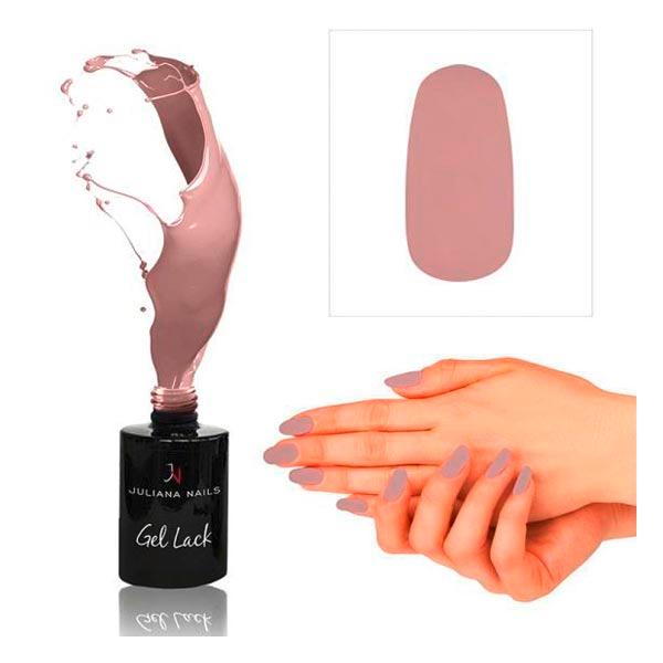 juliana nails gel lack nude beige, bottiglia 6 ml beige