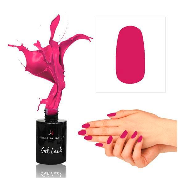 juliana nails gel lack party pink, flasche 6 ml festa rosa