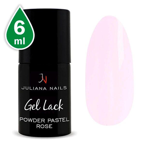juliana nails gel lack pastels rosa pastello in polvere, flacone 6 ml rosa pastello in polvere