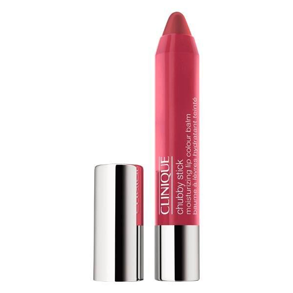 clinique chubby stick moisturizing lip colour balm 07 super strawberry, 3 g super fragola