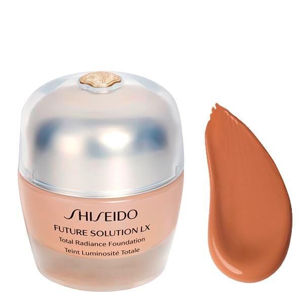 shiseido makeup future solution lx total radiance foundation rose 4, 30 ml rosa
