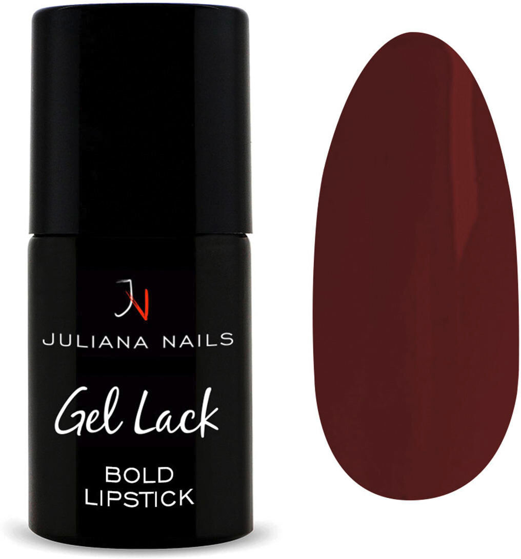 juliana nails gel lack bold lipstick, flasche 6 ml rossetto audace