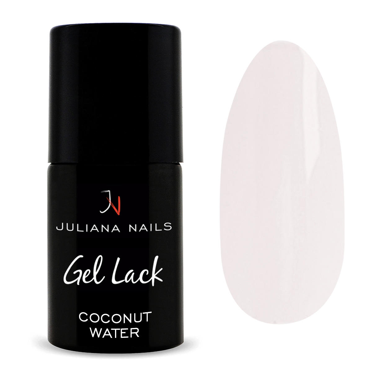 juliana nails gel lack pastels coconut water 6 ml acqua di cocco
