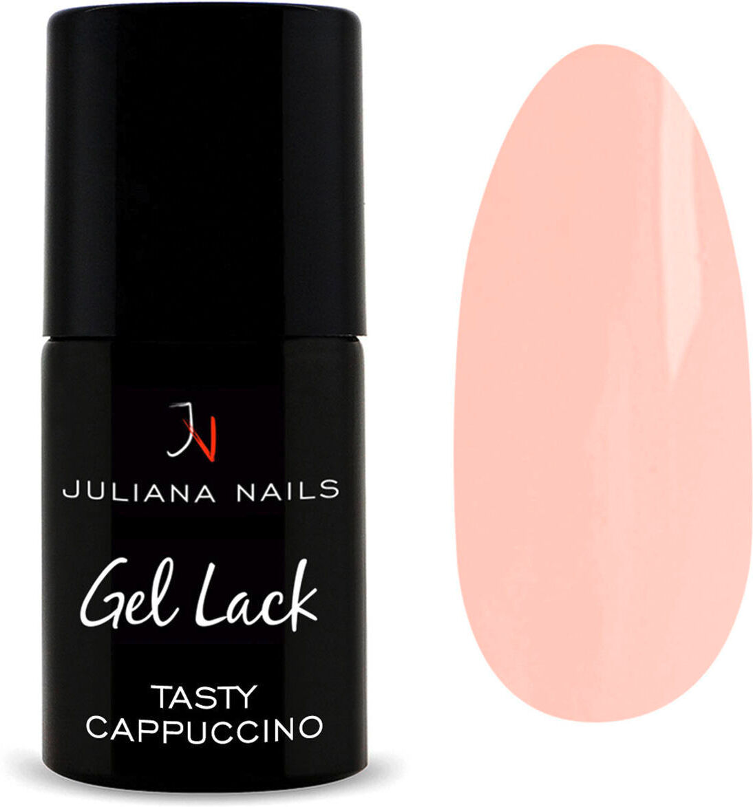 juliana nails gel lack nude tasty cappuccino 6 ml cappuccino gustoso