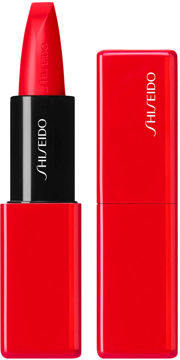 shiseido technosatin gel lipstick 416 red shift 4 g rosso