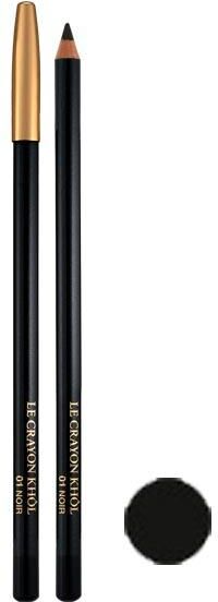 lancome matita crayon khôl kajal 01 noir, 1,5 g noir