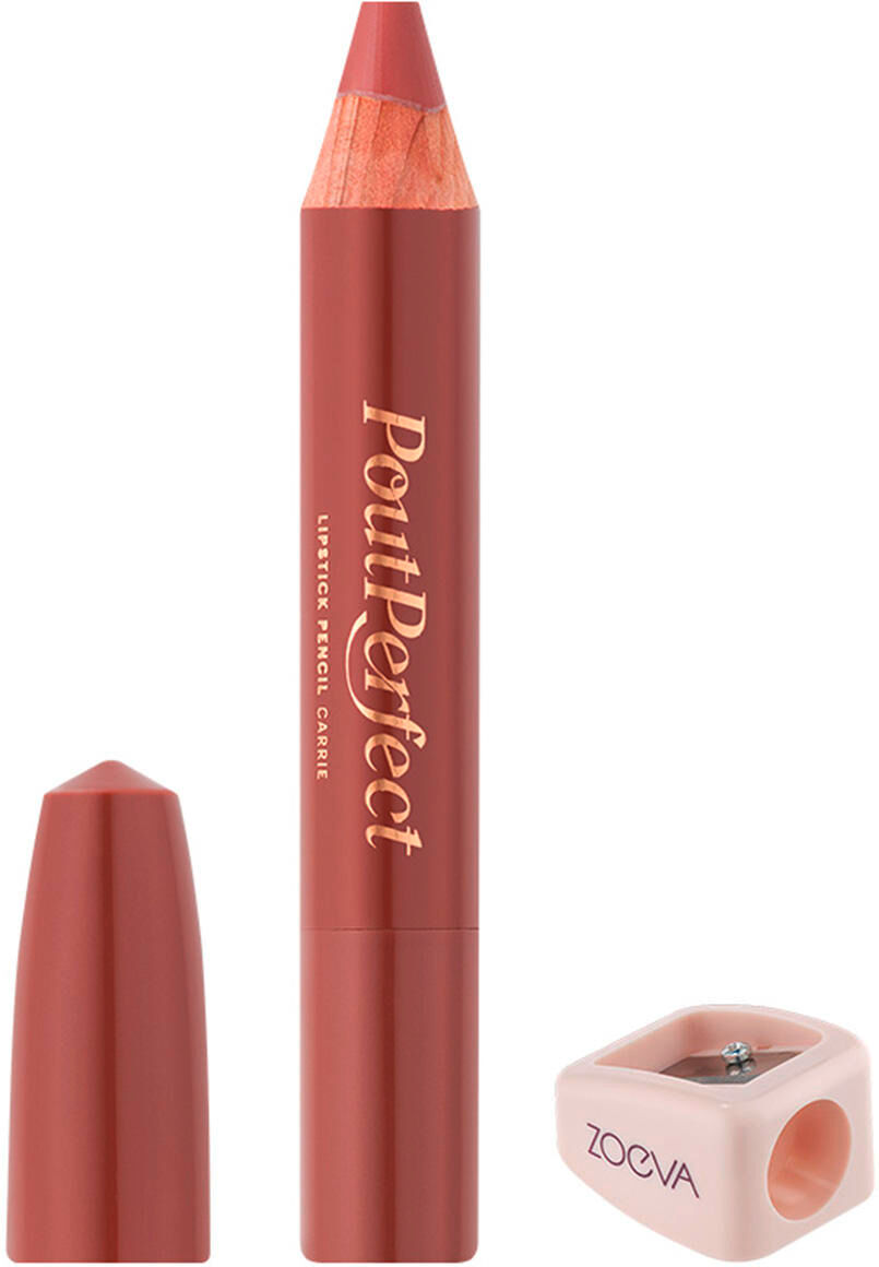 zoeva pout perfect lipstick pencil carrie pinkes braun 3,94 g marrone rosa