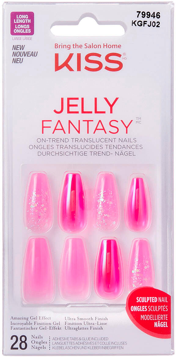 kiss gel fantasy jelly nails - jelly baby