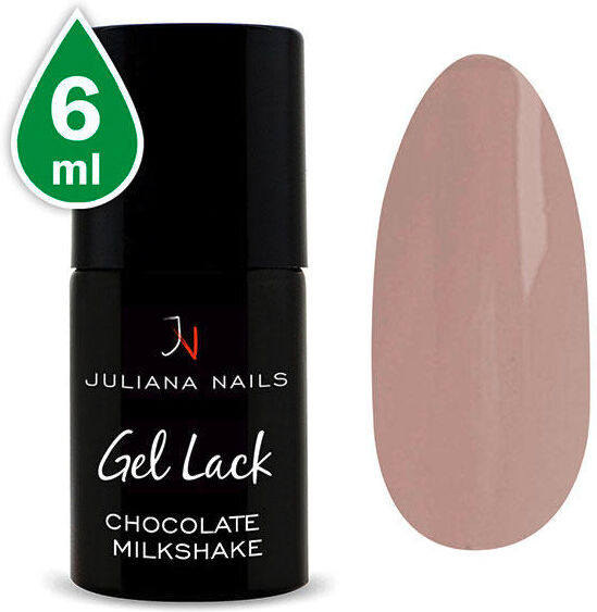 juliana nails gel lack nude frullato di cioccolato, bottiglia 6 ml frullato al cioccolato