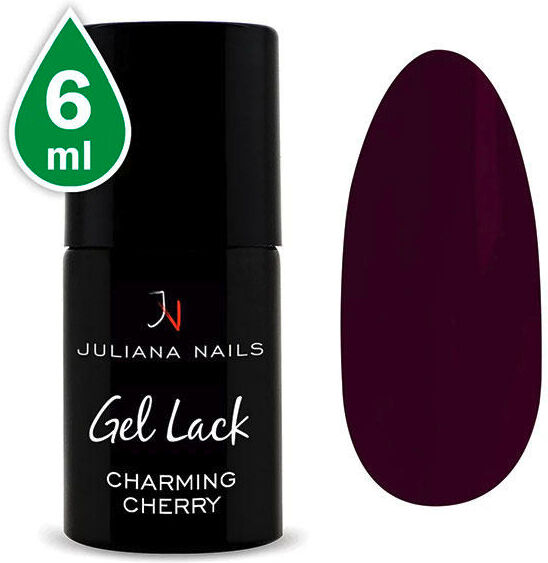 juliana nails gel lack charming cherry, flasche 6 ml ciliegia affascinante