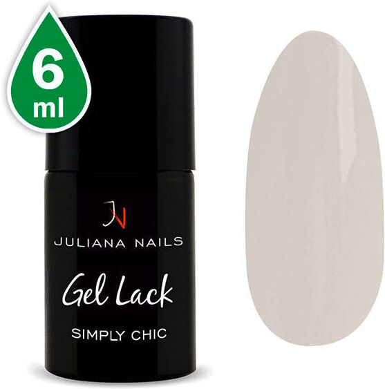 juliana nails gel lack nude semplicemente chic, bottiglia 6 ml semplicemente chic