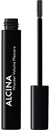 Alcina Wonder Volume Mascara 010 Black, 8 ml Nero