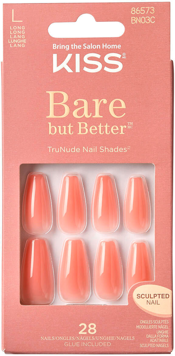 KISS Bare but Better Nails - Nude Glow