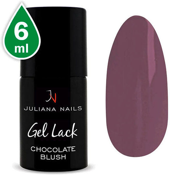 Juliana Nails Gel Lack Nude Chocolate Blush, bottiglia 6 ml Cioccolato Blush