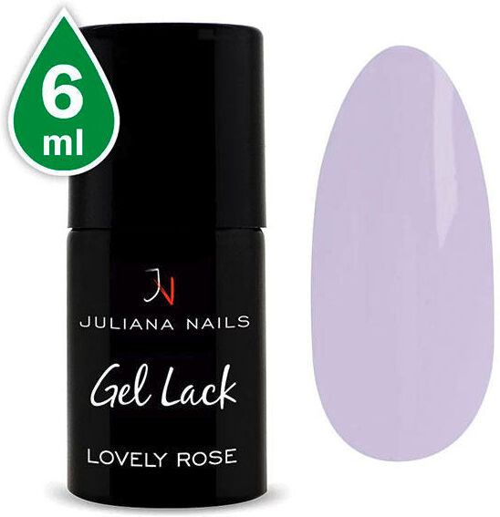 Juliana Nails Gel Lack Lovely Rose, Flasche 6 ml Bella rosa