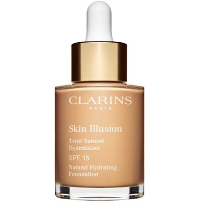 Clarins Skin Illusion Fondotinta Idratante SPF15 - Vaniglia Clarins Skin Illusion Fondotinta Idratante SPF15 - Vaniglia