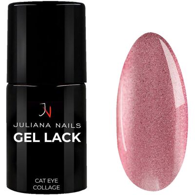 Juliana Nails Gel Lack Cat Eye Collage 6 ml Juliana Nails Gel Lack Cat Eye Collage 6 ml