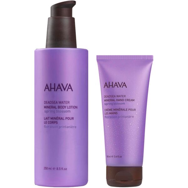 ahava deadsea water spring blossom set