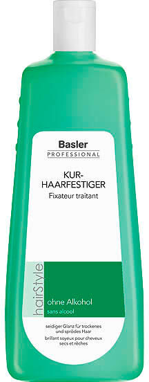 Basler Curare la lozione di fissaggio dei capelli senza alcool Bottiglia di ricarica 1 litro