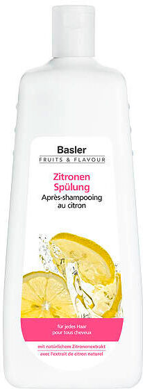 Basler Fruits & Flavour Risciacquo al limone Bottiglia economica da 1 litro