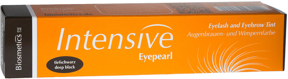 Biosmetics Intensive Eyepearl Eyelash and Eyebrow Tint tiefschwarz 20 ml