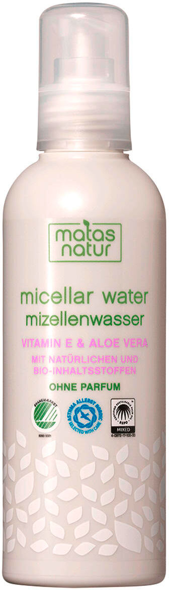 MATAS Natur Acqua micellare con Aloe Vera e Vitamina E 200 ml