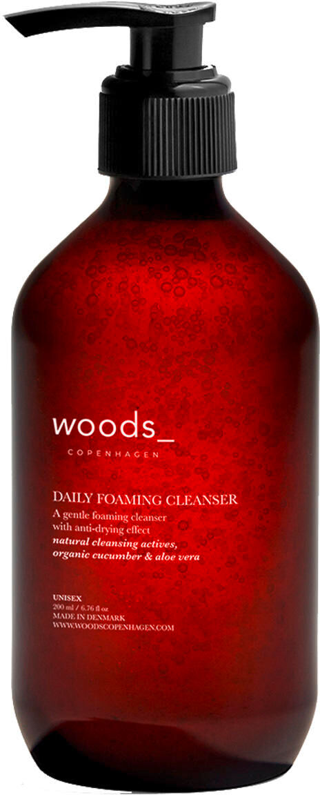 woods_ copenhagen DAILY FOAMING CLEANSER 200 ml