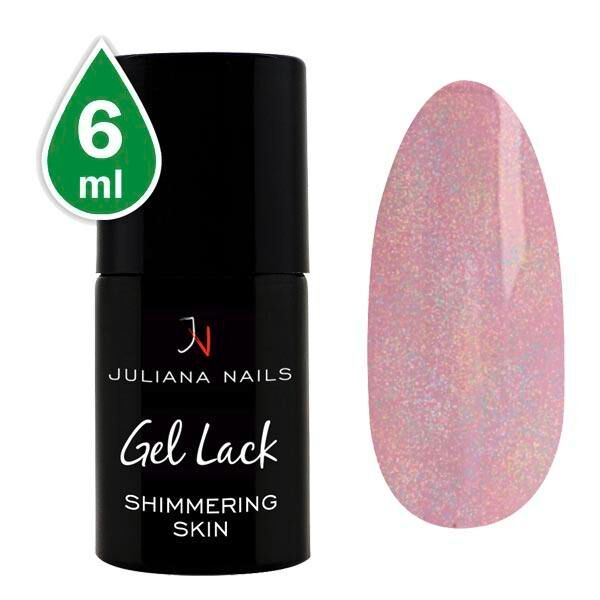 Juliana Nails Gel Lack Glitter/Shimmer Shimmering Skin 6 ml Pelle scintillante