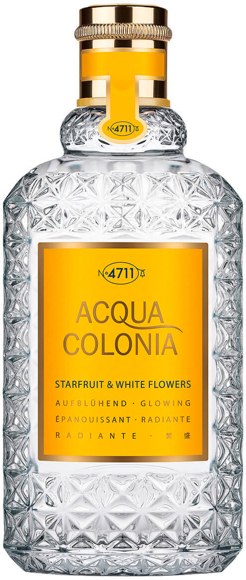 4711 acqua colonia  starfruit & white flowers eau de cologne 170 ml