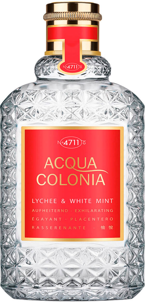 4711 acqua colonia lychee & white mint eau de cologne 100 ml