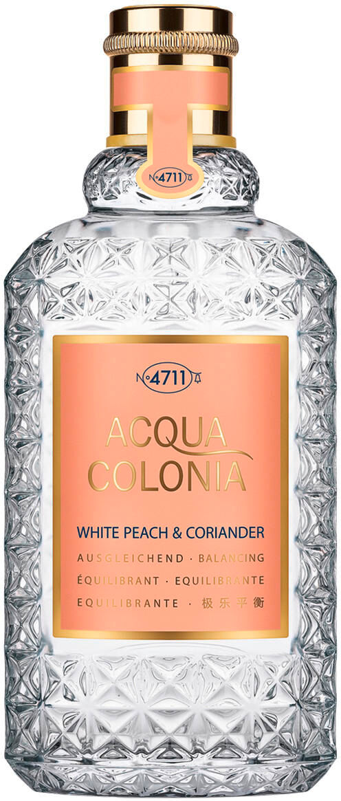 4711 acqua colonia white peach & coriander eau de cologne 100 ml