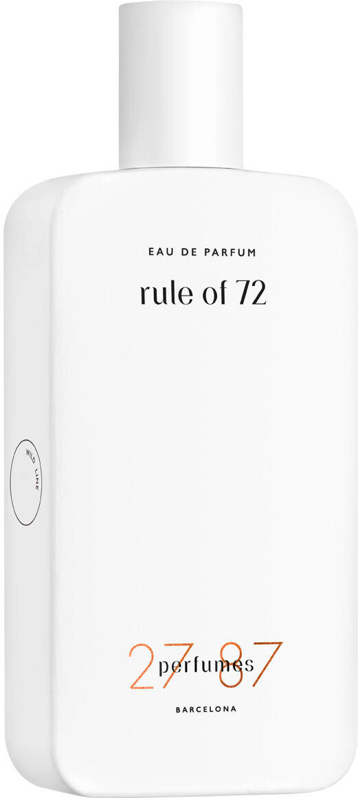 27 87 perfumes rule of 72 eau de parfum 87 ml