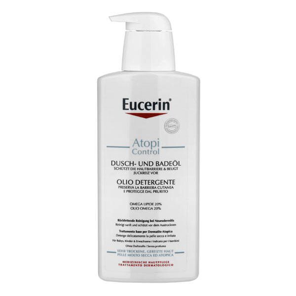 eucerin atopicontrol olio per doccia e bagno 400 ml